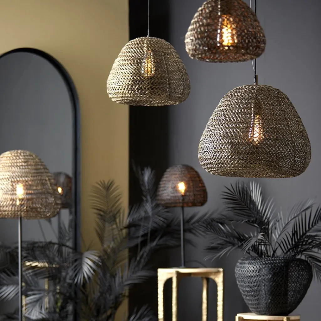 Straluma Antiek bronzen hanglamp Finou Light and Living> Eettafellampen|Light and Living