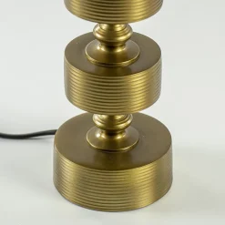 Straluma Antiek bronzen lampvoet Gody Light and Living><noscript><img width=