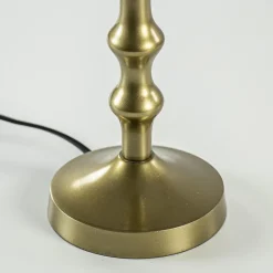 Straluma Antiek bronzen lampvoet Semut exclusief kap><noscript><img width=