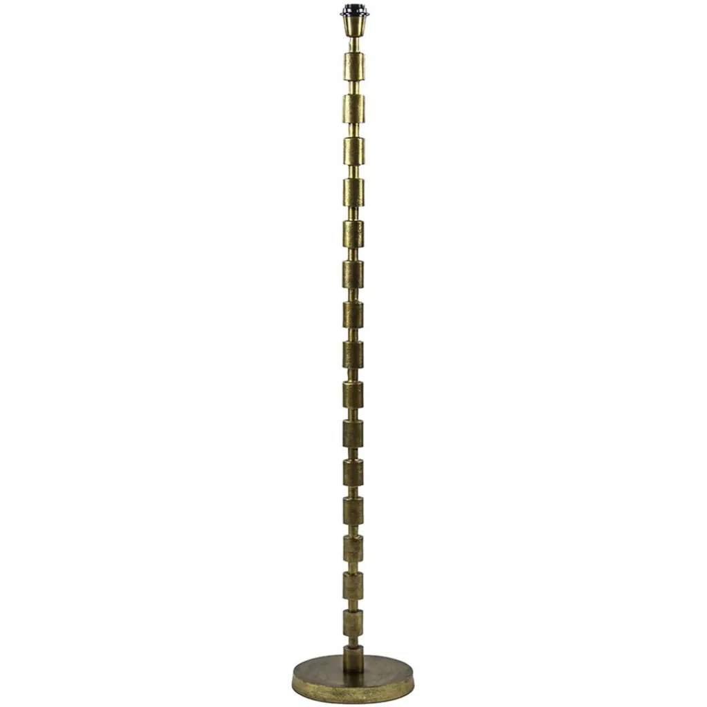 Straluma Antiek bronzen vloerlamp Malinda exclusief kap> Lampenvoeten|Light and Living