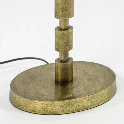 Straluma Antiek bronzen vloerlamp Malinda exclusief kap> Lampenvoeten|Light and Living