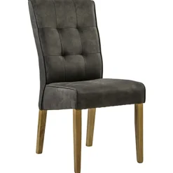 Straluma Antraciet stoffen eetkamerstoel><noscript><img width=