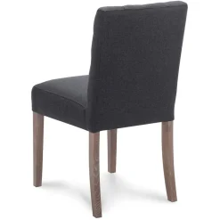 Straluma Antraciete eetkamerstoel met eiken poten><noscript><img width=