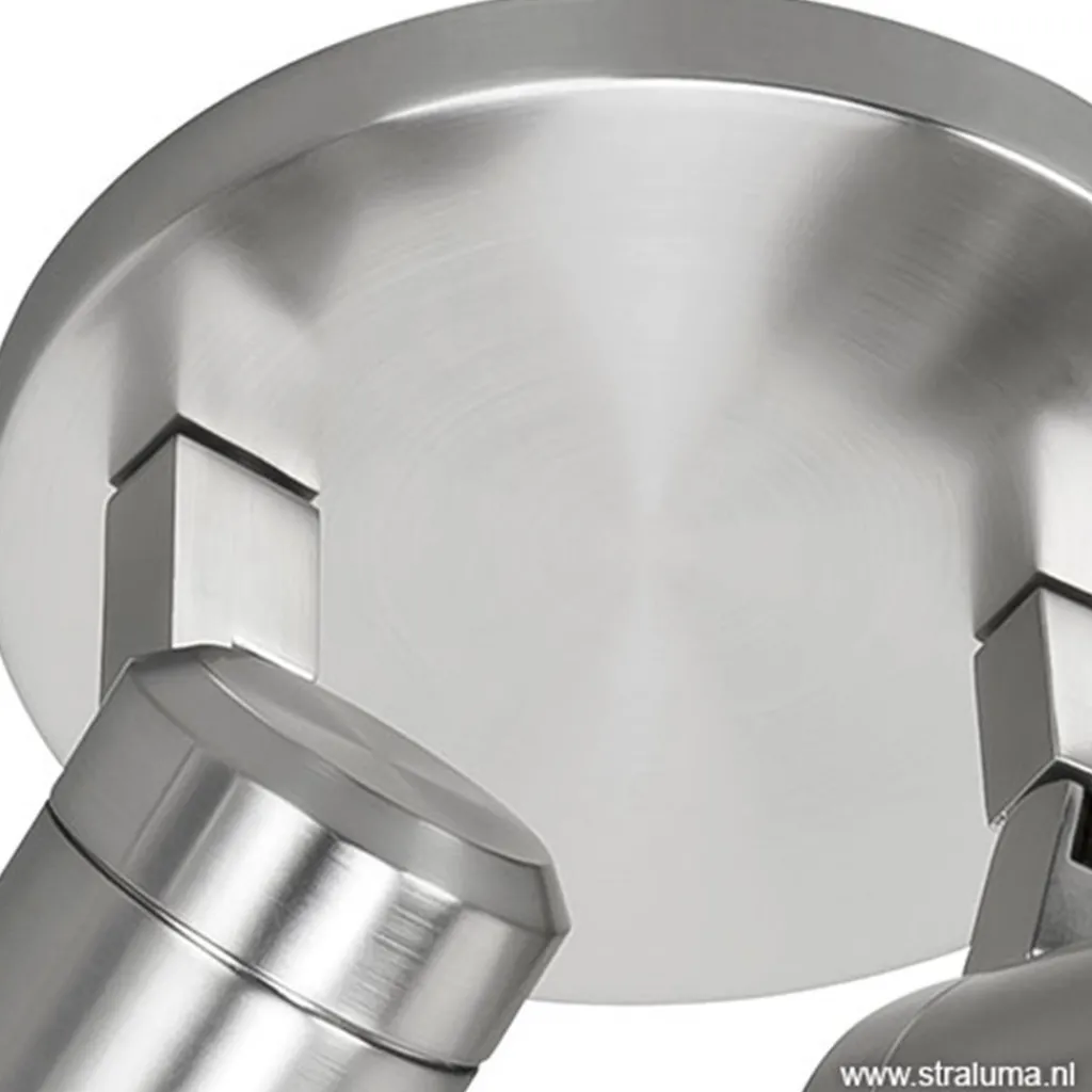 Straluma Badkamerlamp Rain 2 lichts nikkel IP44> Opbouwspots|Keukenverlichting
