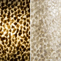 Straluma Beach wandlamp goud capiz schelpen><noscript><img width=