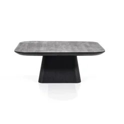 Straluma Bijzettafel Aron zwart 80x80 cm> Bijzettafels|Salontafels