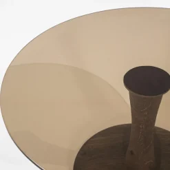 Straluma Bijzettafel Boogie S bruin Ø55 cm> Bijzettafels