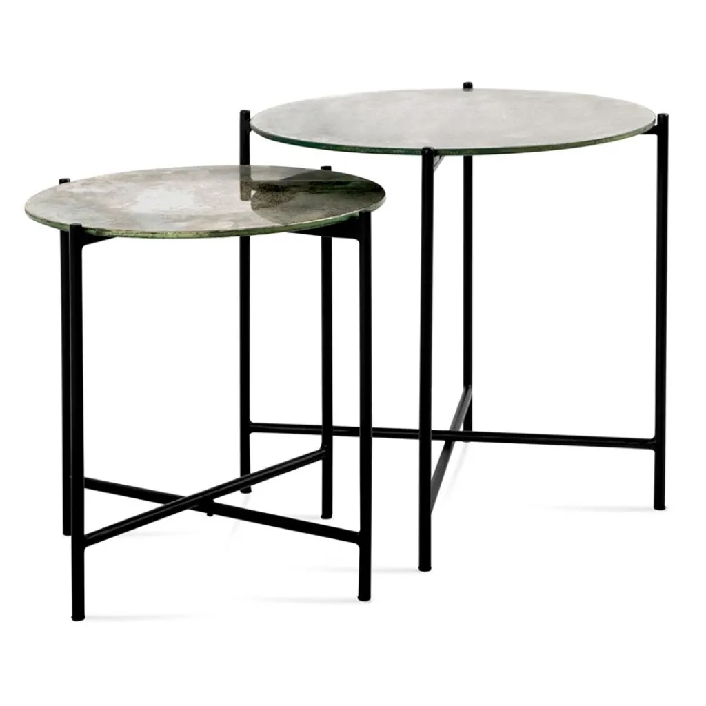 Straluma Bijzettafel set van 2 Ø41cm> Bijzettafels