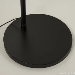 Straluma Boog-vloerlamp zwart exclusief kap><noscript><img width=