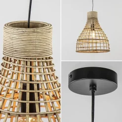 Straluma Botanische hanglamp Puerto rotan naturel><noscript><img width=