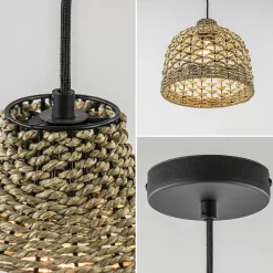 Straluma Botanische hanglamp touw 30 cm></noscript> Hanglampen|Beach Verlichting