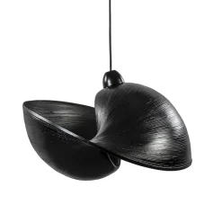 Straluma Botanische hanglamp zwart 50 cm> Eettafellampen|Eetkamerverlichting