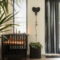 Straluma Botanische wandlamp Elephant mat zwart></noscript> Light and Living|Woonkamerlampen