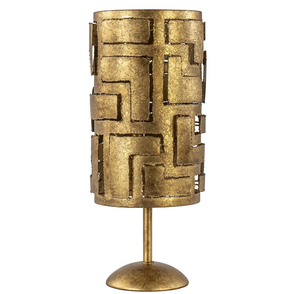 Straluma Brons metalen tafellamp inclusief dimmer> Tafellampen|Decoratieve Verlichting