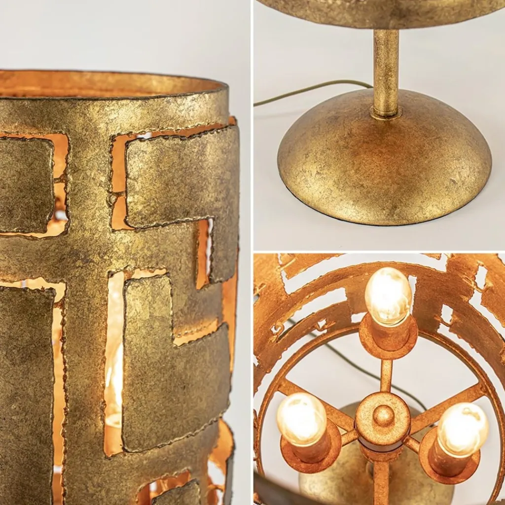 Straluma Brons metalen tafellamp inclusief dimmer> Tafellampen|Decoratieve Verlichting