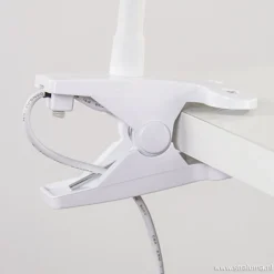 Straluma Buigbare klemlamp wit inclusief LED></noscript> Bureaulampen|Klemlampen