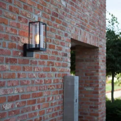 Straluma Buitenlamp Flair lantaarn op voet zwart IP44><noscript><img width=