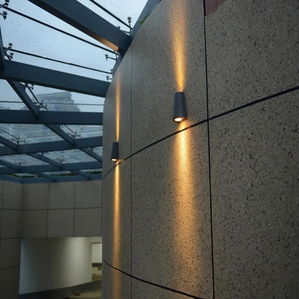 Straluma Buitenlamp Logan zwart 2xgu10 IP54> Wandlampen|Buitenlampen