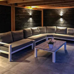 Straluma Buitenlamp up+down zwart afgerond IP54><noscript><img width=