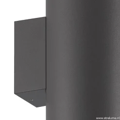 Straluma Buitenlamp Vulcano wand grafiet IP65></noscript> Wandlampen|Buitenlampen