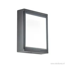 Straluma Buitenlamp wand rechthoek antraciet IP54> Wandlampen|Buitenlampen