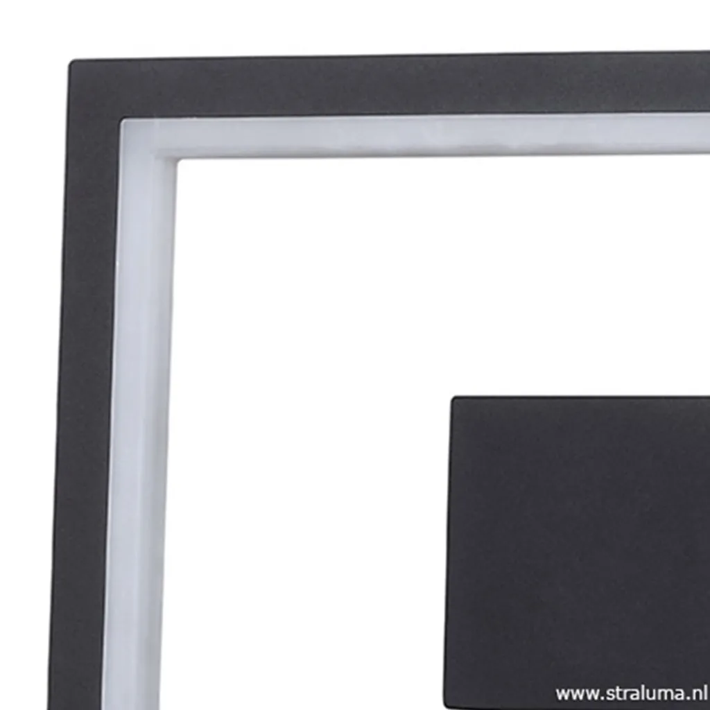 Straluma Buitenlamp-wandlamp antraciet frame IP65> Wandlampen|Buitenlampen