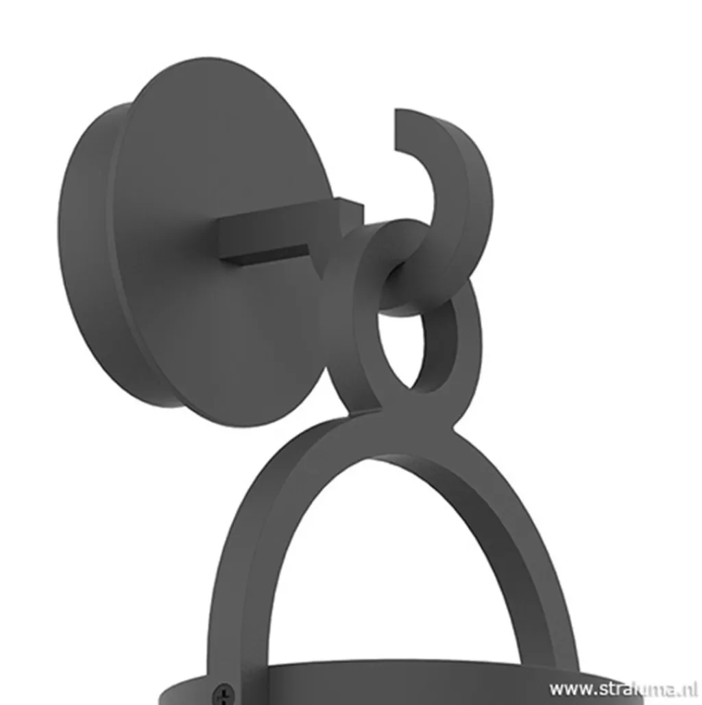 Straluma Buitenlantaarn-wandlamp antraciet IP54> Wandlampen|Buitenlampen