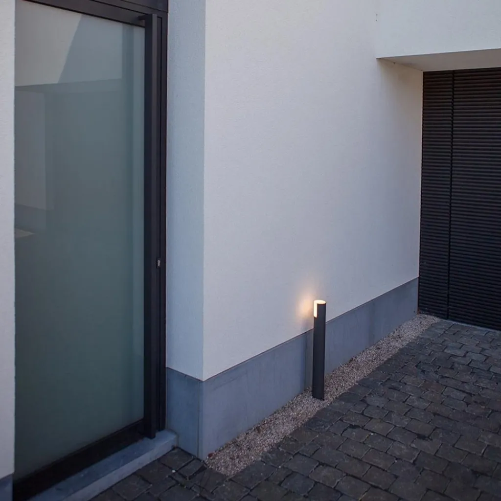 Straluma Buitenpaal grijs cilinder draaibaar IP54> Buitenlampen