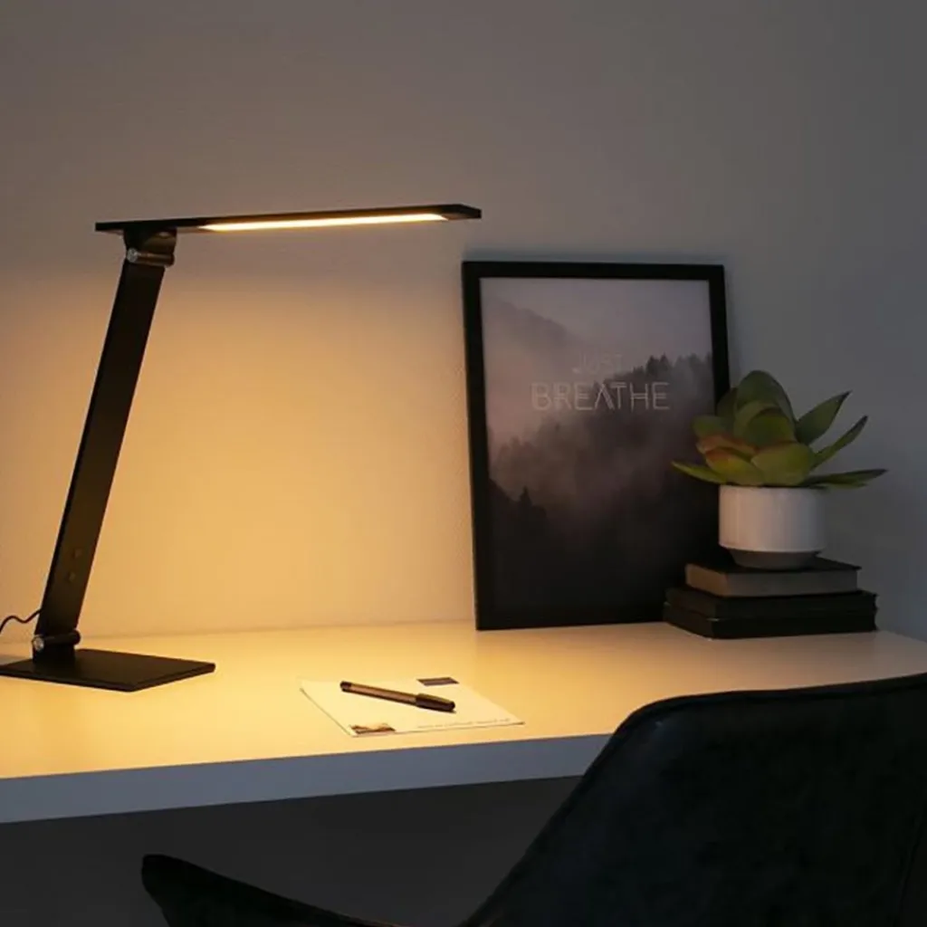 Straluma Bureaulamp Serenade zwart dimbaar> Tafellampen|Bureaulampen