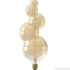 Straluma Calex Alicante led lamp gold e27> Woonkamerlampen|Slaapkamerlampen
