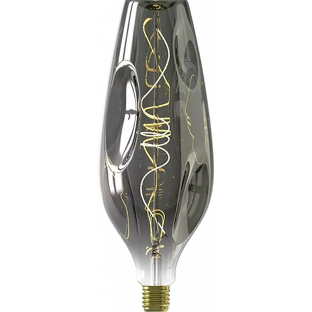 Straluma Calex Barcelona lichtbron titanium 4w e27> Woonkamerlampen|Slaapkamerlampen