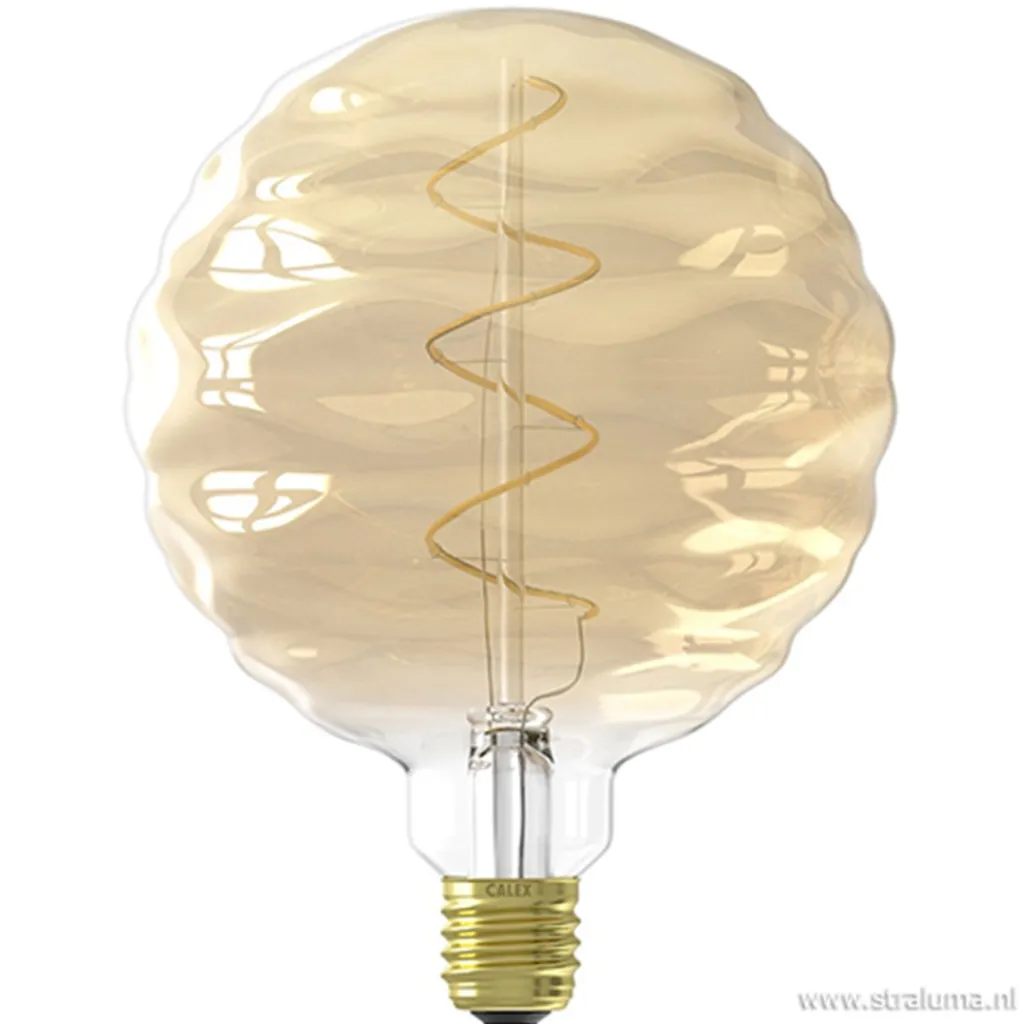 Straluma Calex Bilbao led lamp gold e27> Slaapkamerlampen|Keukenverlichting