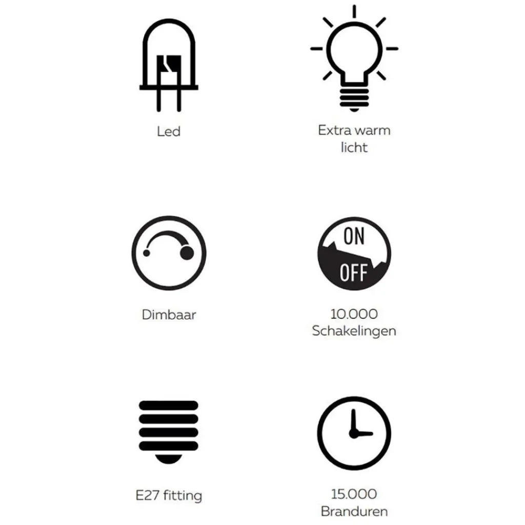 Straluma Calex Dijon Smoke Pulse 2200K dimbaar> Calex