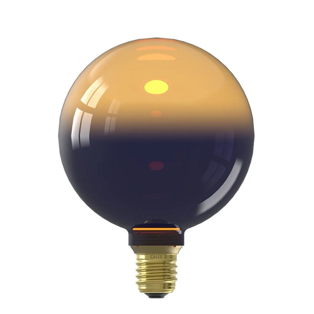 Straluma Calex Inception G125 Gradient black/gold dimbaar> Calex|Decoratieve Verlichting