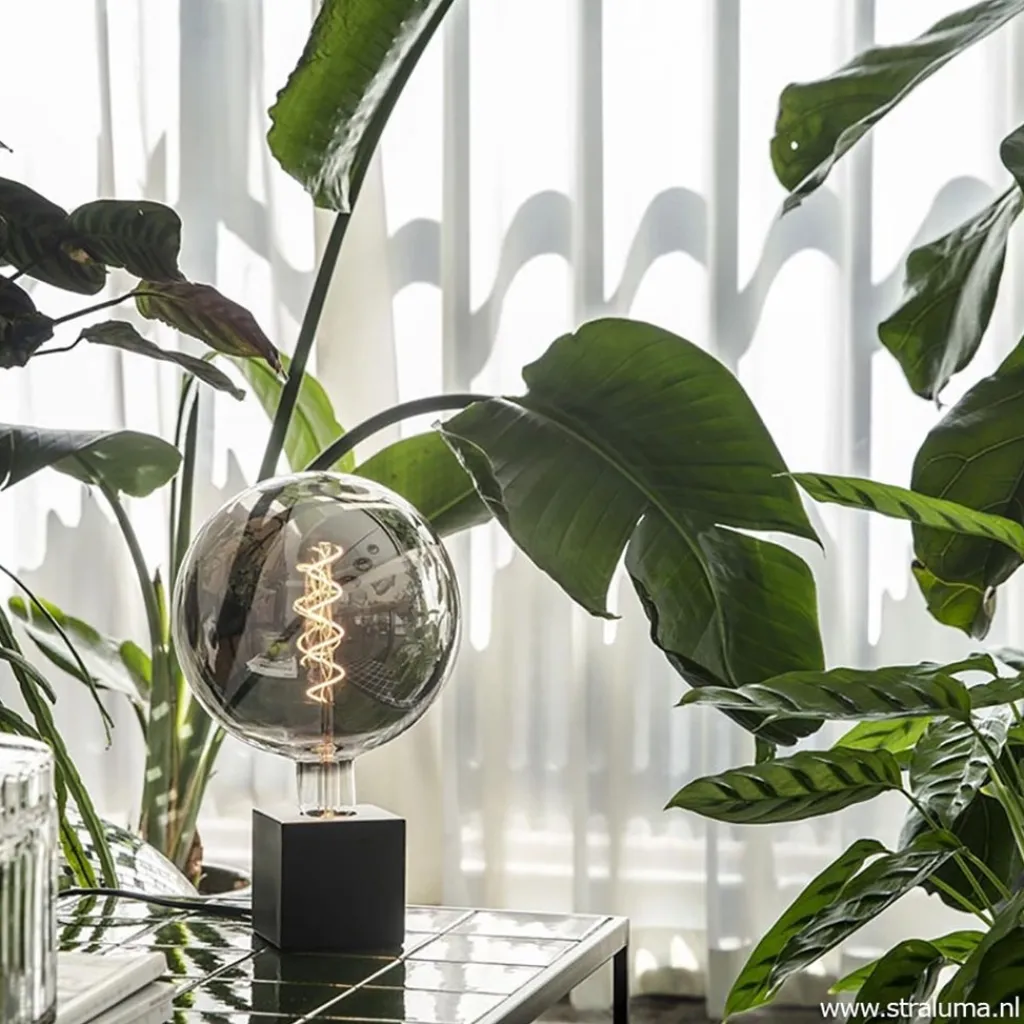 Straluma Calex Kalmar lichtbron titanium 5w e27> Woonkamerlampen|Slaapkamerlampen