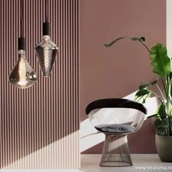 Straluma Calex Retro pendel 1.5m e27 zwart><noscript><img width=