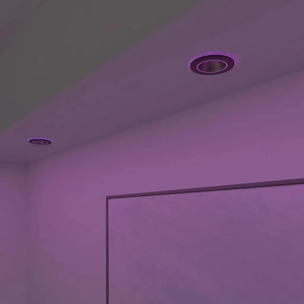 Straluma Calex Smart Halo inbouwspot zwart> Plafondlampen|Smart lampen