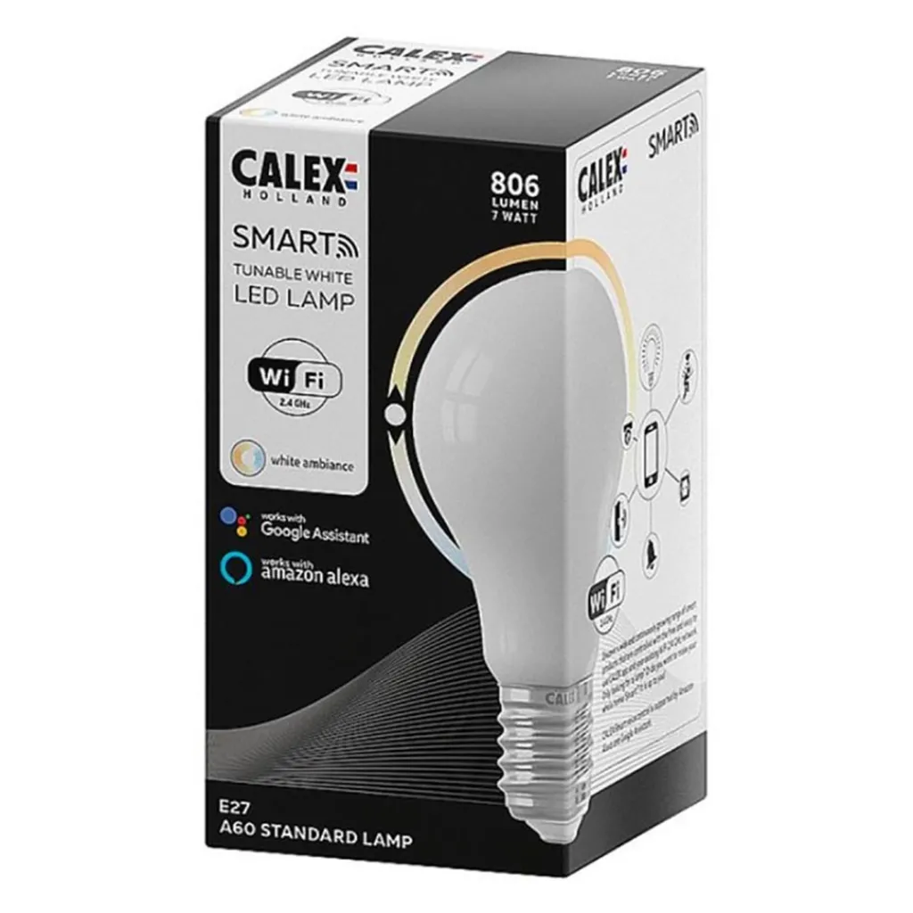 Straluma Calex Smart Home E27 LED filament softline A60> Smart lampen|Calex