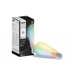 Straluma Calex Smart Rustiek ST64 Helder Flex Filament></noscript> Smart lampen|Calex