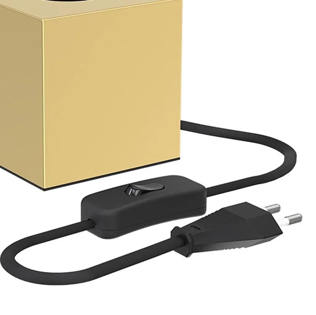 Straluma Calex tafelarmatuur kubus goud> Tafellampen|Calex