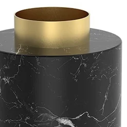 Straluma Calex tafelarmatuur rond marmer/goud></noscript> Tafellampen|Calex