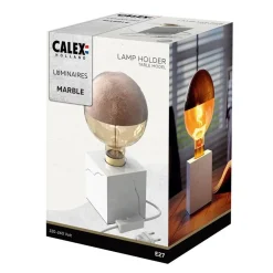 Straluma Calex tafelarmatuur wit/marmer></noscript> Tafellampen|Calex
