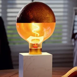 Straluma Calex tafelarmatuur wit/marmer></noscript> Tafellampen|Calex