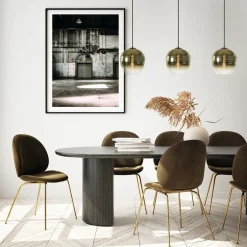 Straluma Chique hanglamp 3-lichts zwart met goud><noscript><img width=