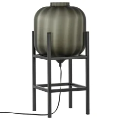 Straluma Chique tafellamp frame met mat zwart glas> Tafellampen|Luxe Verlichting