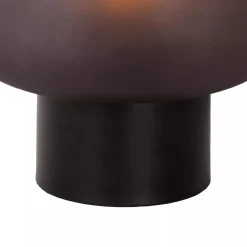 Straluma Chique tafellamp zwart met mat zwart glas></noscript> Tafellampen|Design Verlichting