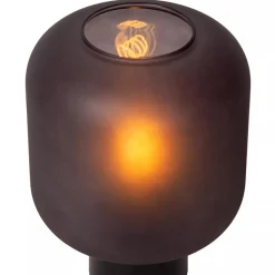 Straluma Chique tafellamp zwart met mat zwart glas></noscript> Tafellampen|Design Verlichting