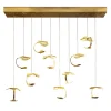 Straluma Design eettafelhanglamp 10-lichts goldleaf> Hanglampen|Eettafellampen