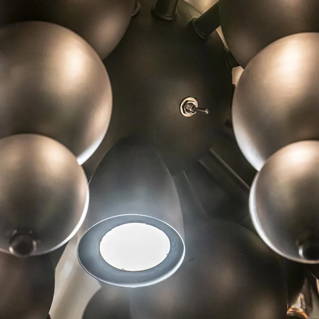 Straluma Design hanglamp Blow ovaal industrial dark> Eettafellampen|Videverlichting