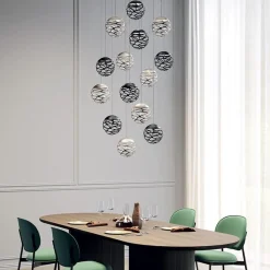 Straluma Design hanglamp Kelly cluster LED champagne><noscript><img width=